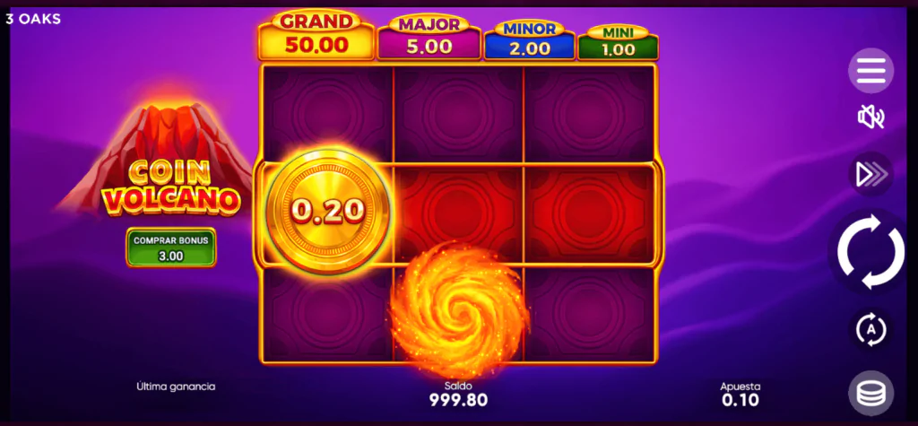 jugar coin volcano